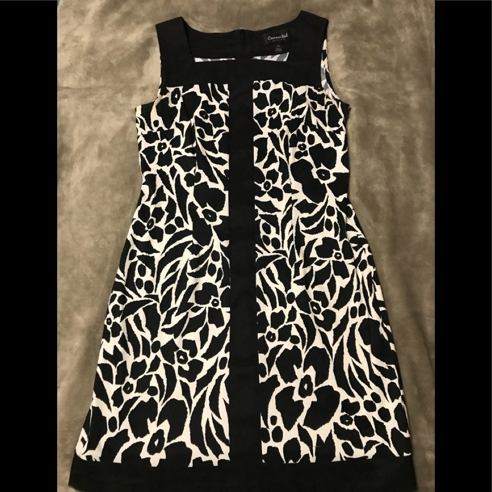 Cute Black and White Summer Dress